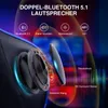 Close-up of a gaming chair's speaker with overlaid text and graphics highlighting its features. Produktbild-Vorschau