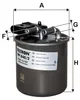 Kraftstofffilter FILTRON PP 840/2 passend für MERCEDES-BENZ Produktbild-Vorschau 2