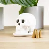 Räucherhaus Totenkopf Keramik Skull Weiß  ca. 7 x 9 x 8 cm Produktbild-Vorschau 8