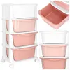 Springos® Scaffale su ruote in plastica con 4 cassetti su Anteprima dell’immagine prodotto 13