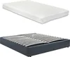 Lit rembourré 'Nola' avec matelas et coffre de lit 160 x Voir les images du produit 3