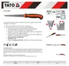 Yato YT-3134, Stichsäge, Gipskarton, Kohlenstoffstahl, Produktbild-Vorschau 14