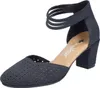 Rieker Damen Pumps Cutouts Fesselriemen Klettverschluss Produktbild-Vorschau 1