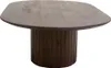 Couchtisch Dunkelbraunes Mangoholz - Oval - 120x70x35cm - Produktbild-Vorschau 6