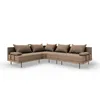 TRADA Gartensofa lounge set L form Bahama M Beige Produktbild-Vorschau 4