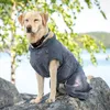 Rukka Pets Micro-Light-Bademantel graphite, Größe: L / Produktbild-Vorschau 3