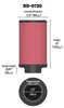 K&N Filters RD-0720 Rund Sportluftfilter 152mm Höhe Ø64mm Produktbild-Vorschau 2