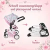 Bayer Chic 2000 Kombi-Puppenwagen Mika | 2in1 Buggy & Produktbild-Vorschau 6