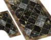 Koupelnová a WC předložka Hnědý mramor 3D Náhled obrázku produktu 3