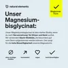 natural elements Magnesiumbisglycinat – Chelatiertes Produktbild-Vorschau 3