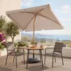 Sekey Balkonschirm Rechteckig Holzoptik 200×125 cm, Produktbild-Vorschau 7
