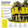 6 trainingsshirts, geel – Trainingsshirts voor Productafbeelding-voorbeeld 6
