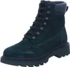 A single dark green lace-up boot is shown against a white background. Produktbild-Vorschau
