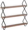 Relaxdays Wandregal, 3 Ablagen, HBT: 60 x 60 x 18,5 cm, Produktbild-Vorschau 10