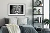 MuchoWow® Gerahmtes Poster Panther - Wildlife - Schwarz - Produktbild-Vorschau 2