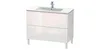 Waschtischunterbau L-CUBE 1020x481x704mm nussbaum natur Produktbild-Vorschau 4