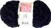 A ball of black yarn with a label attached. Produktbild-Vorschau