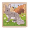 Bigjigs Toys Puzzle - Hase mit Hase Produktbild-Vorschau 1