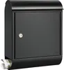 MEFA Briefkasten Topaz 844 Zeitungsrolle Tiefschwarz Produktbild-Vorschau 3