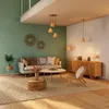 Lampa stołowa DECOR RAFFIA E27 brązowa Podgląd zdjęcia produktu 5