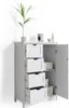 Badschrank Vicco Bianco Weiß 55 x 81 cm, Model 31128 Produktbild-Vorschau 7