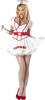 Costume da infermiera sexy da donna bianco-rosso - XL Anteprima dell’immagine prodotto 1