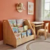 ZEO WOOD Kinder Bücherregal, Montessori Kinderbücherregal, Produktbild-Vorschau 2