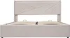 MODFU Boxspringbett Hydraulisches 140 x 200 cm mit USB Typ Produktbild-Vorschau 7