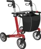 ATHLON SL Carbon Ultralight Rollator - 55 cm Rot Soft Produktbild-Vorschau 2