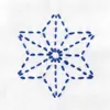 Olympus Sashiko Filo di cotone, matassina, colore 119, blu Anteprima dell’immagine prodotto 2