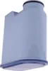 A light blue water filter cartridge with a dark blue base and a black O-ring at the top, isolated on a white background. Produktbild-Vorschau