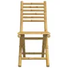 Bambus Bistro-Set für 2 Personen, klappbar, Tisch 55 x 75 Produktbild-Vorschau 8
