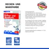 Baufan Geleimte Decken und Wandfarbe, Trockenfarbe, 2 kg, Produktbild-Vorschau 2