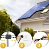 SUNNIVA® 2000W Balkonkraftwerk BIFAZIAL FULLBLACK komplett Produktbild-Vorschau 2