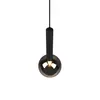 Pendellampe 1-flammig Rauchglas / Schwarz Ø 20cm Produktbild-Vorschau 21
