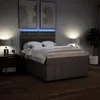 Möbel2024 Boxspringbett mit Matratze Taupe 140x190 cm Stoff Produktbild-Vorschau 5
