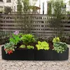 Jardinière surélevée en tissu à 8 compartiments, pot de Voir les images du produit 5