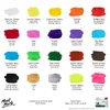 Mont Marte Textilfarbe Set 20 x 20ml – Waschfest & Produktbild-Vorschau 10