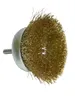 VaGo 12x Topfbürsten 75 mm Messingbeschichtet Drahtbürsten Produktbild-Vorschau 5
