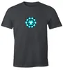 Herren T-Shirt Motiv Arc Reactor Iron Comic Film Produktbild-Vorschau 2
