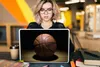 MuchoWow® Laptop Aufkleber Sticker Cover Ein Basketball im Produktbild-Vorschau 5