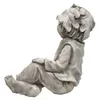 Dekofigur Wichtel lustige Gartendeko Gnom Gartenfigur Troll Produktbild-Vorschau 3