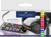 FABER-CASTELL Pennarello permanente neon colori assortiti Anteprima dell’immagine prodotto 1