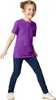 T-Shirt Kinder - lila, 140 (10-12 Jahre) Produktbild-Vorschau 2