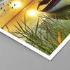 Poster - Poster ohne Rahmen - Boot See Sonnenuntergang Produktbild-Vorschau 2