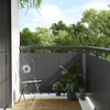 vidaXL Balkónová zástena na ochranu súkromia antracit Náhľad obrázku produktu 2
