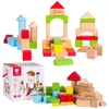 Blocchi di legno classici per bambini, 50 pezzi Anteprima dell’immagine prodotto 1