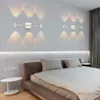 ZMH LED Wandleuchte innen Wandlampe Modern Wohnzimmer Produktbild-Vorschau 3