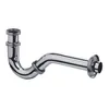 Kludi Siphon tubulaire pour bidet DN32 chromé avec rosace, Voir les images du produit 1