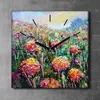Coloray Uhr auf Leinwand 30x30 cm Wand Uhr Dekoration Produktbild-Vorschau 2